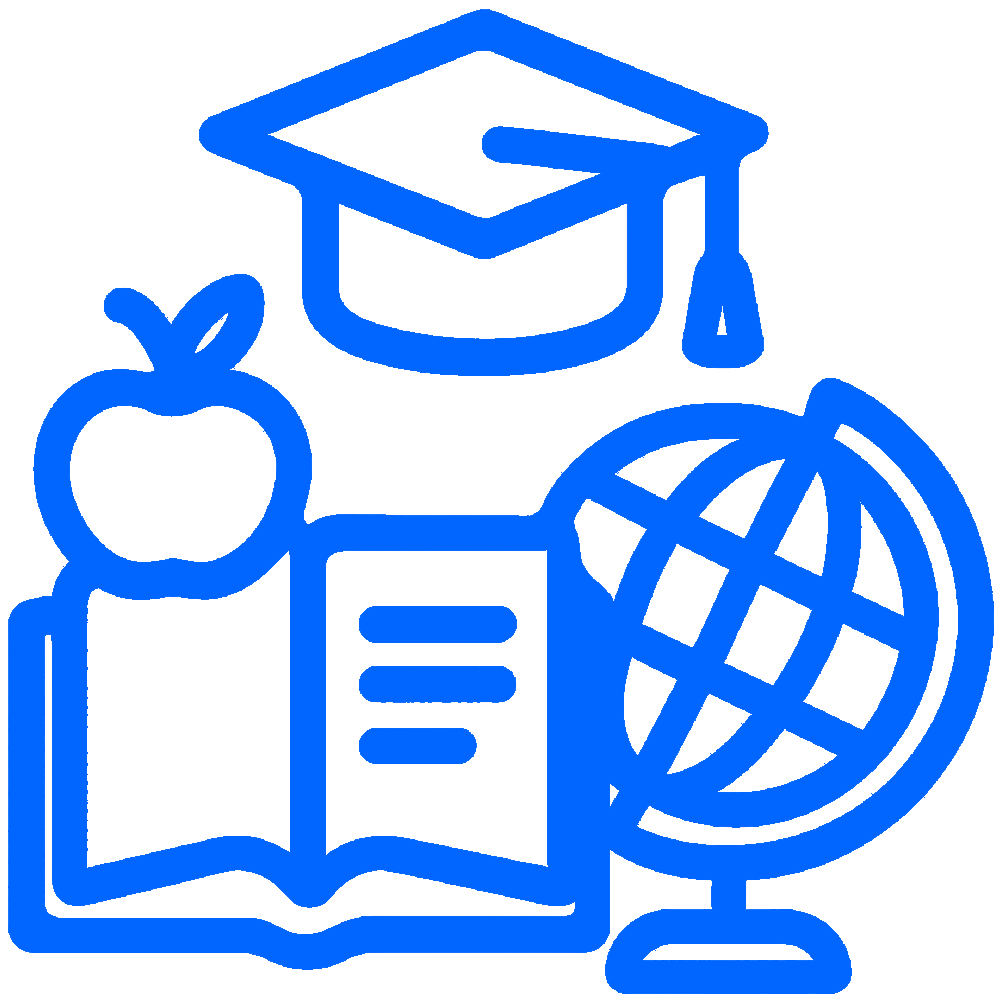 Icono sector educación.